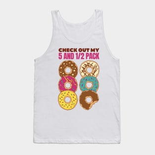 Funny six pack donuts Tank Top